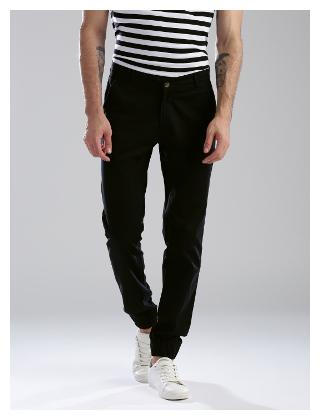 

Hubberholme Men Black Solid Slim fit Chinos