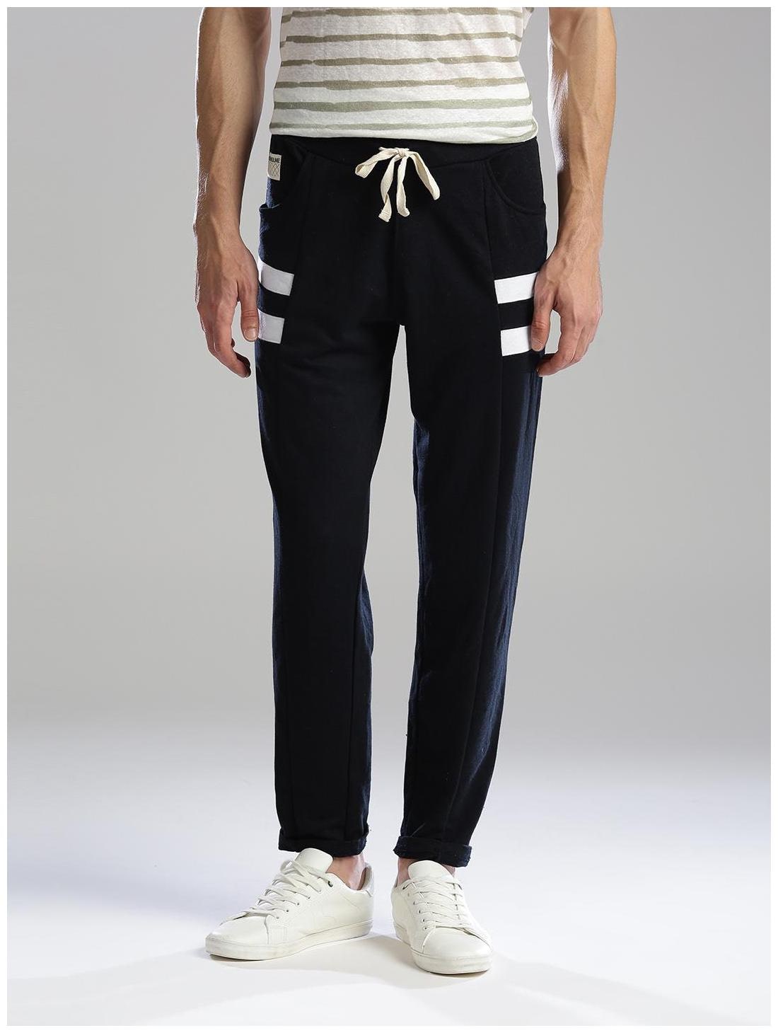 

Hubberholme Men Black Solid Slim fit Track pants