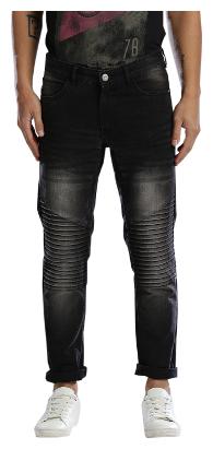 

Hubberholme Men Black Slim Fit Jeans