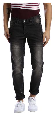 

Hubberholme Men Black Slim Fit Jeans