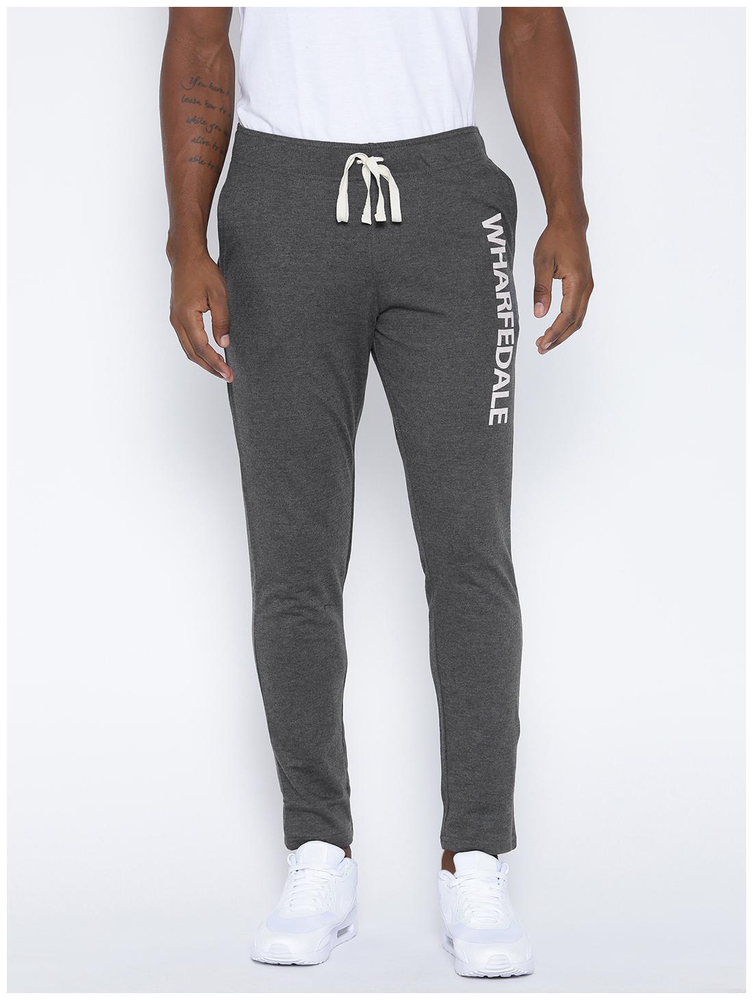 

Hubberholme Men Grey Solid Slim fit Track pants