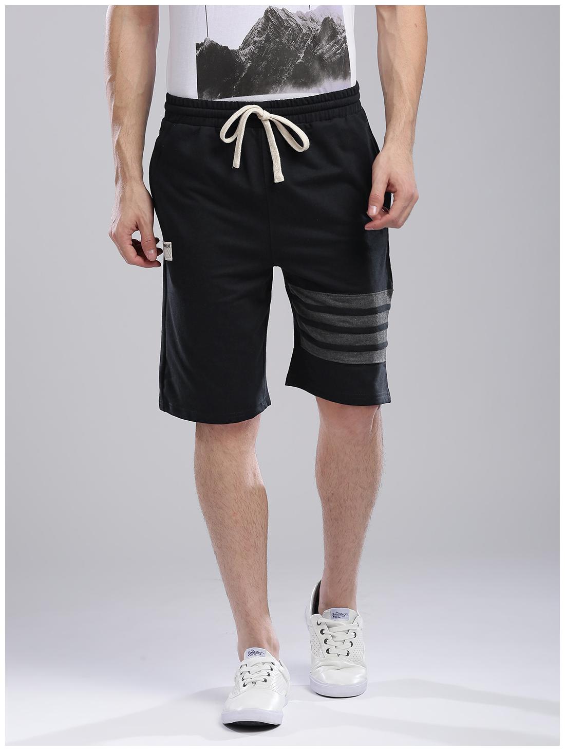 

Hubberholme Men Blue Slim Fit Regular Shorts