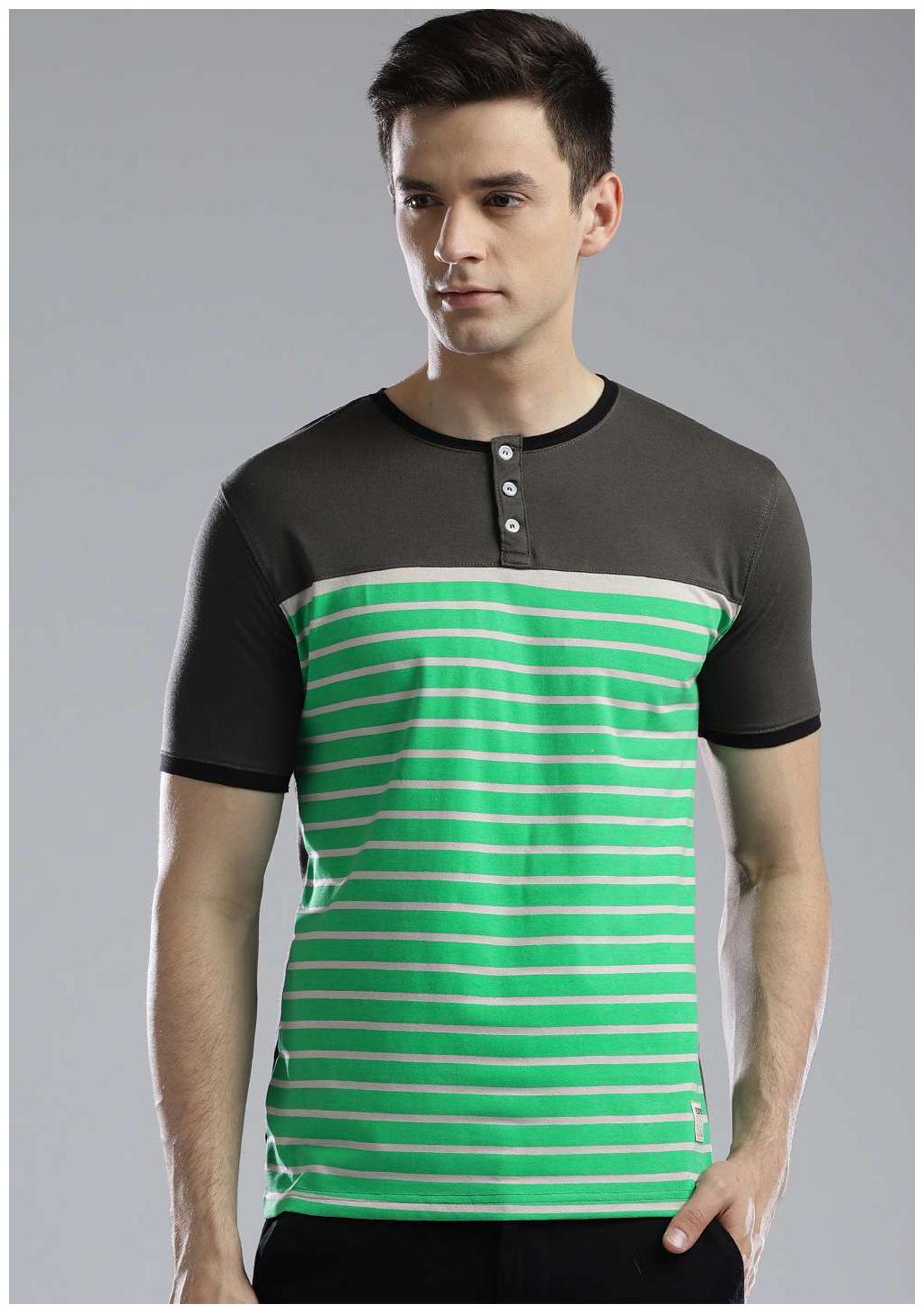 

Hubberholme Men Green Regular fit Cotton Blend Scoop neck T-Shirt - Pack Of 1