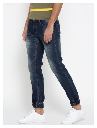 

Hubberholme Men Blue Regular Fit Jeans