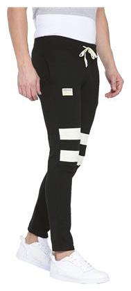 

Hubberholme Men Black Solid Slim fit Track pants