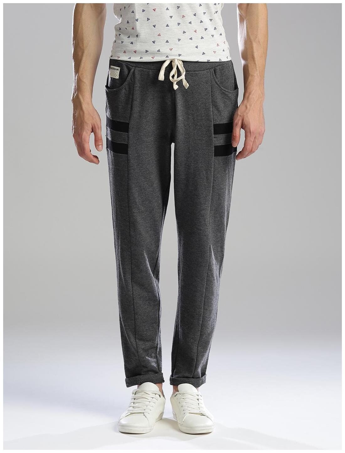 

Hubberholme Men Black Solid Slim fit Track pants