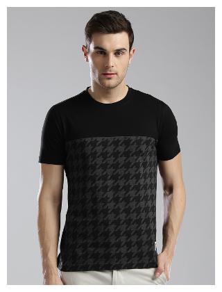 

Hubberholme Men Black Regular fit Cotton Round neck T-Shirt - Pack Of 1
