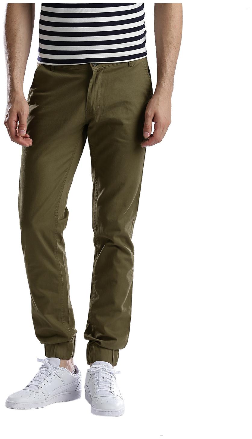 

Hubberholme Men Green Solid Slim fit Joggers