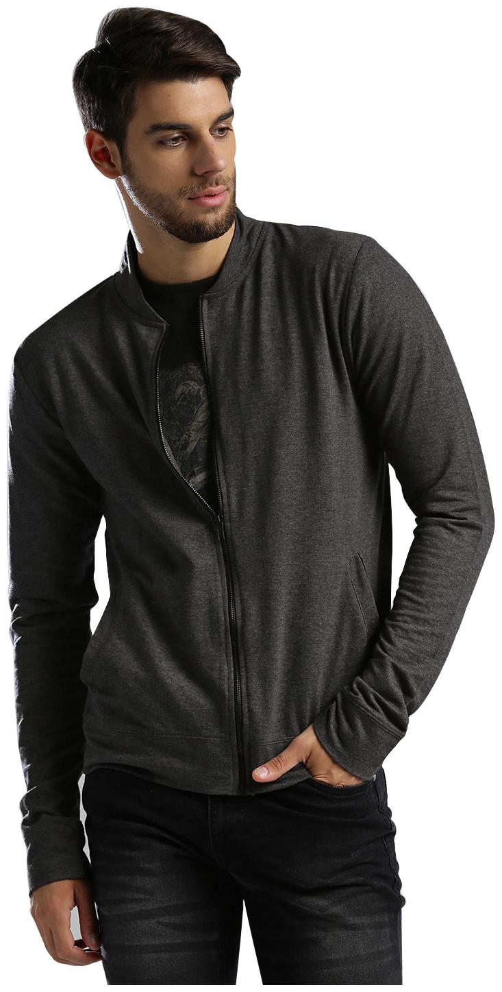 

Hubberholme Men Black High neck Hoodie