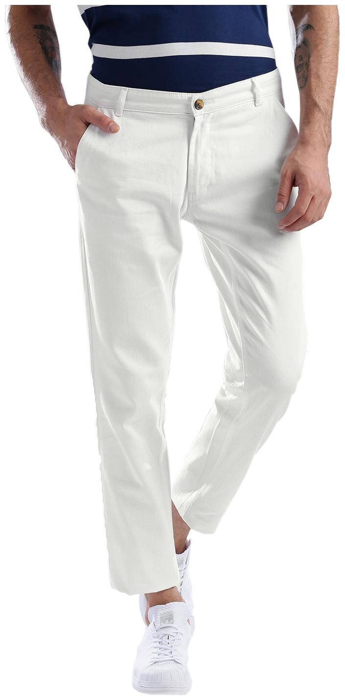 

Hubberholme Men Grey Solid Slim fit Chinos