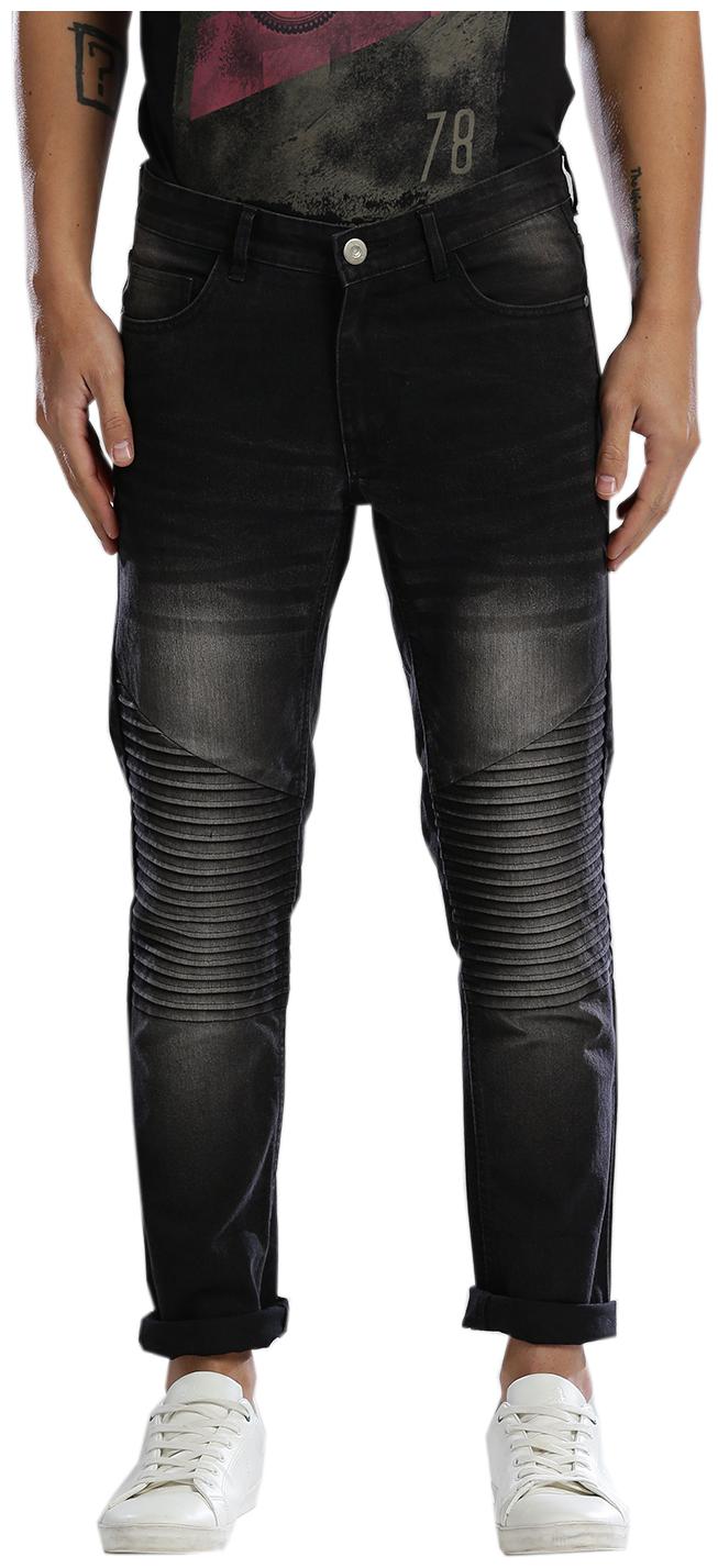 

Hubberholme Men Black Slim Fit Jeans