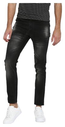 

Hubberholme Men Black Slim Fit Jeans