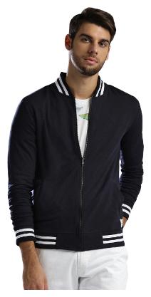 

Hubberholme Men Black High neck Hoodie