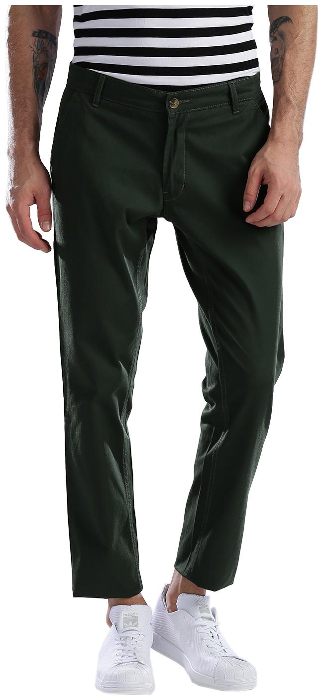 

Hubberholme Men Black Solid Slim fit Regular trousers