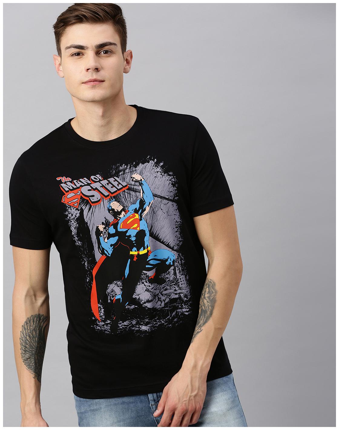 

Huetrap Superman Printed T-Shirt
