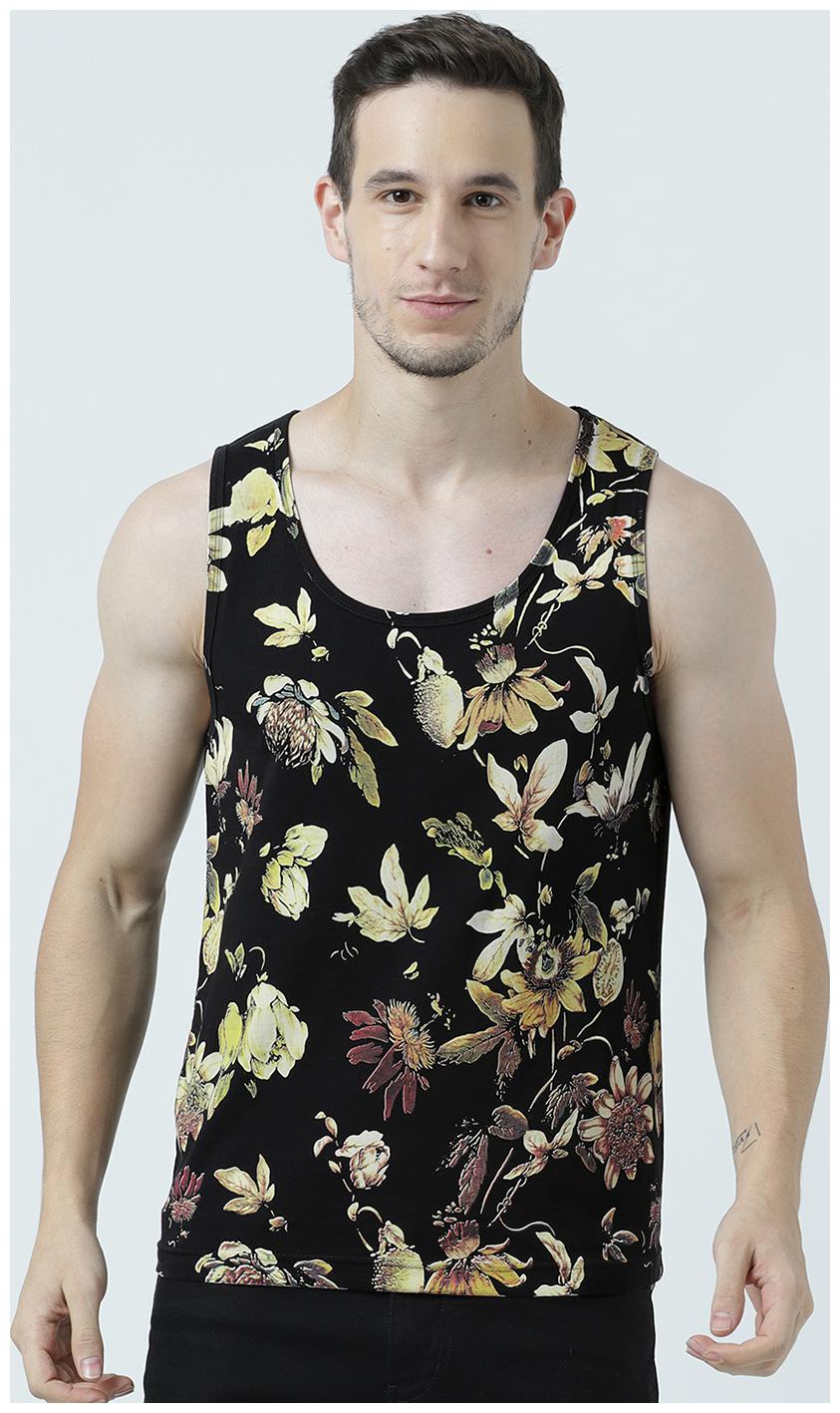 

Huetrap Mens Really Stand Out Graphic Sleeveless Tee