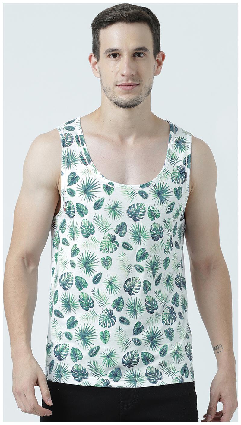 

Huetrap Mens Be Yourself Graphic Sleeveless Tee