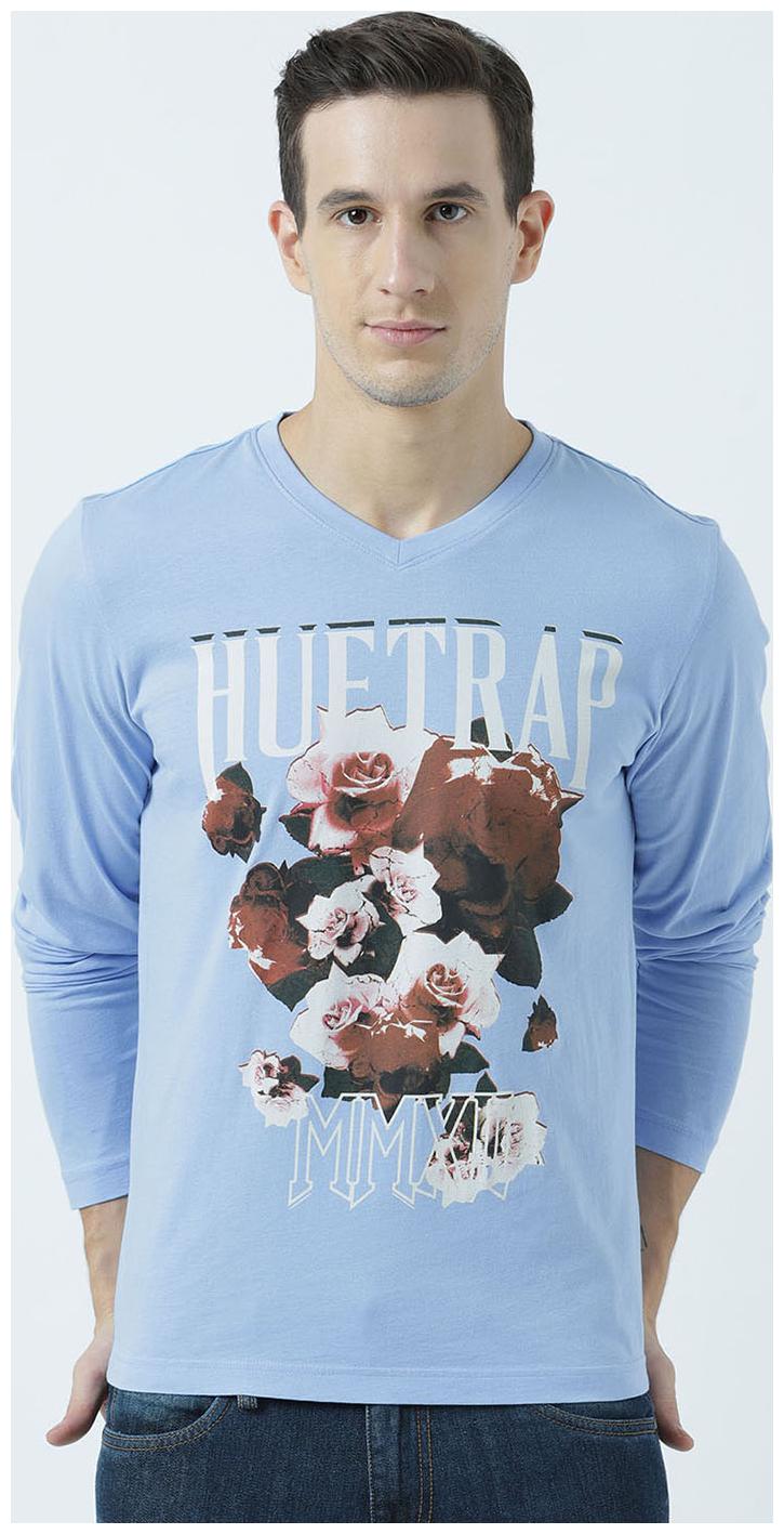 

Huetrap Mens Simple Tones - Graphic Long Sleeve Tee