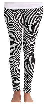 

Huetrap Printed Tights - White