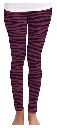 

Huetrap Printed Tights - Purple