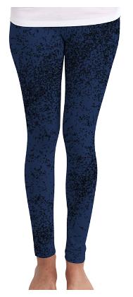 

Huetrap Printed Tights - Blue