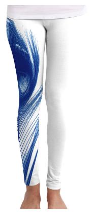 

Huetrap Printed Tights - White