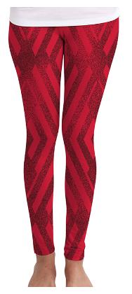 

Huetrap Printed Tights - Pink