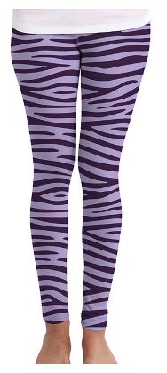 

Huetrap Printed Tights - Purple