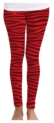 

Huetrap Printed Tights - Red