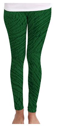

Huetrap Printed Tights - Green