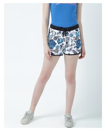 

Huetrap Womens What a Girl Needs Blue Lounge Shorts