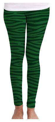 

Huetrap Printed Tights - Green