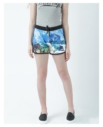 

Huetrap Women Solid Regular shorts - Multi