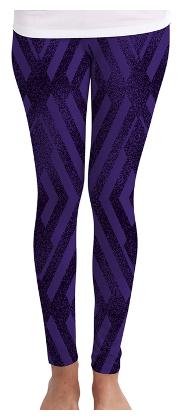 

Huetrap Geometric Tights - Purple