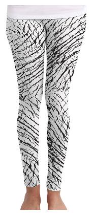 

Huetrap Printed Tights - White