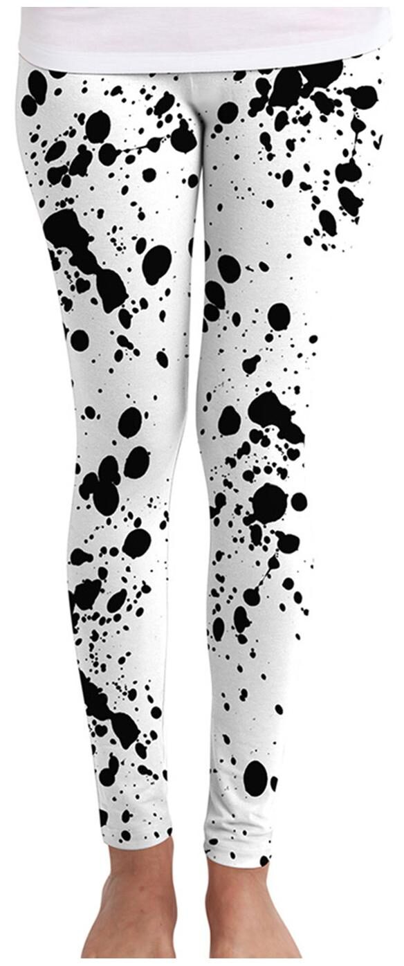

Huetrap Printed Tights - White