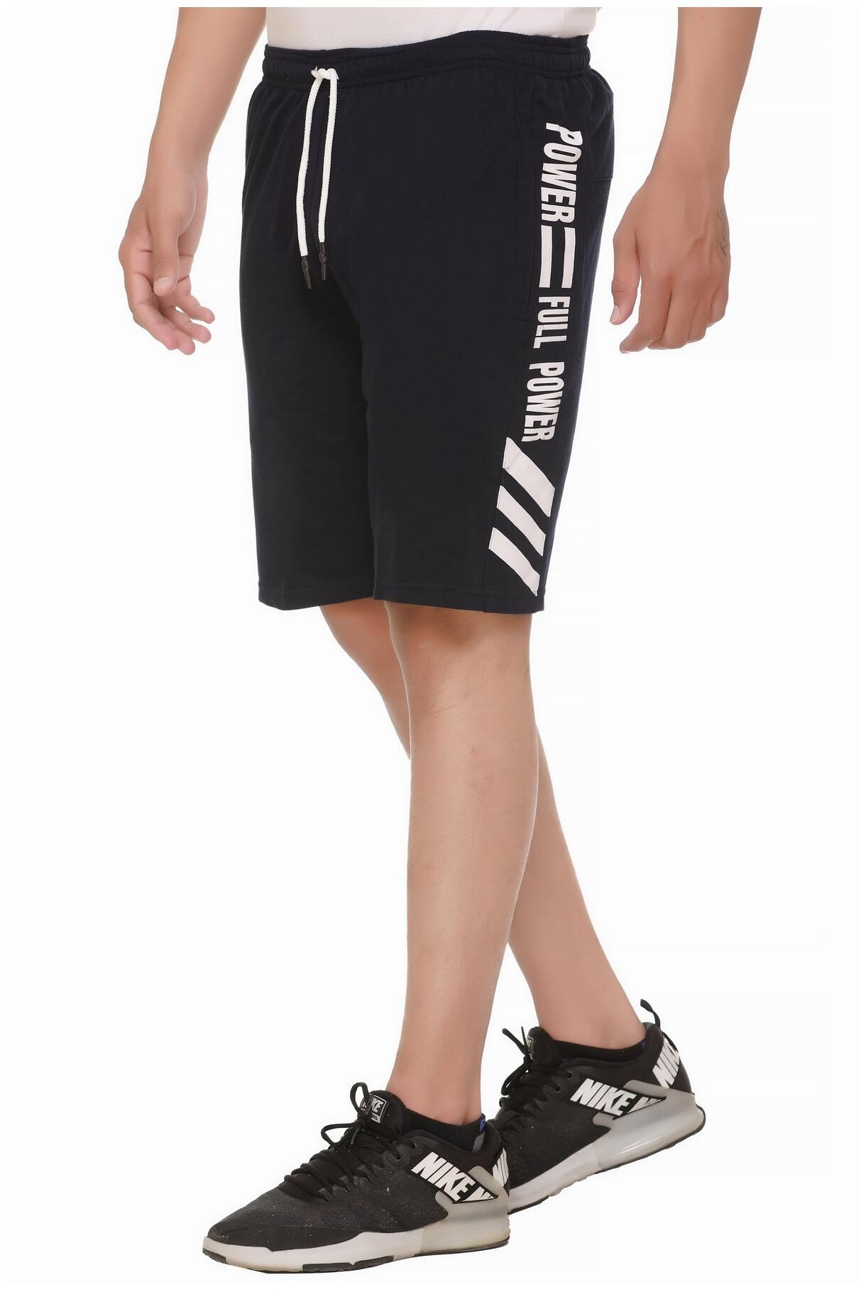 

HVBK Men Blue Regular Fit Regular Shorts