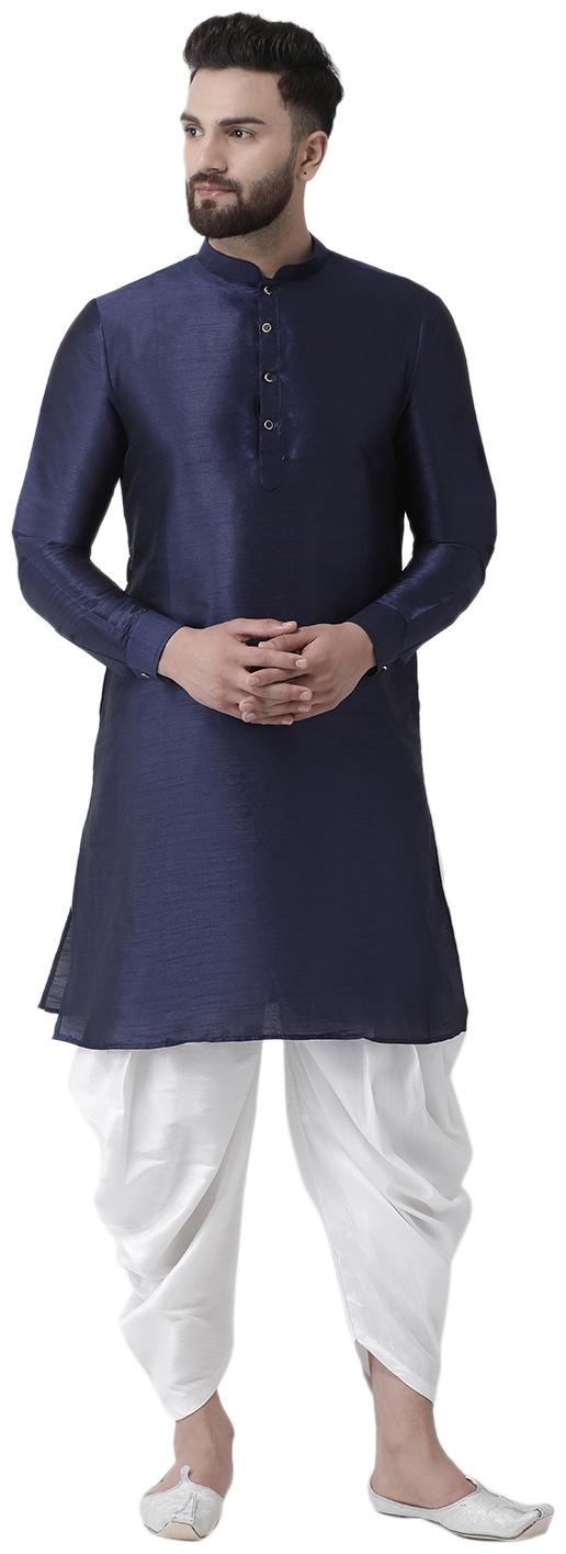 

I Know Men Blue Regular Fit Kurta
