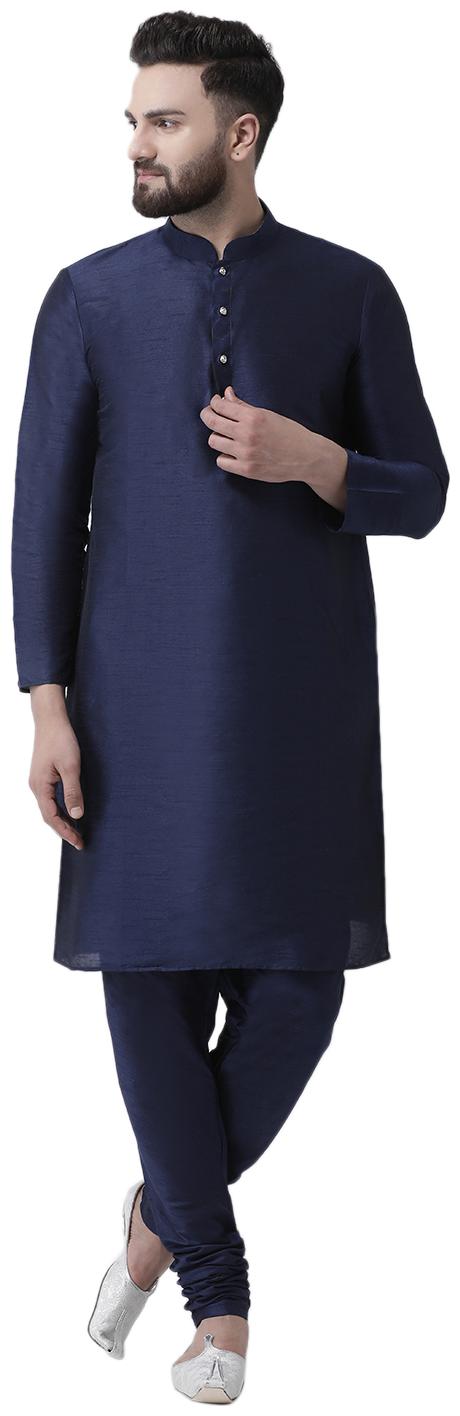 

I Know Men Blue Regular Fit Kurta