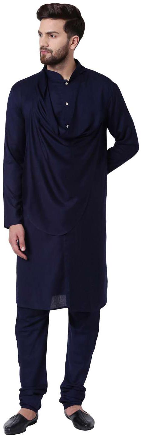 

I Know Men Blue Regular Fit Kurta