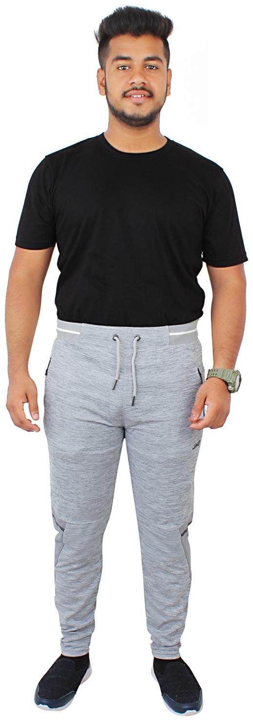 

Ice Grey Techknit DRY FIT TRACKPANT JOGGER by XENCAT