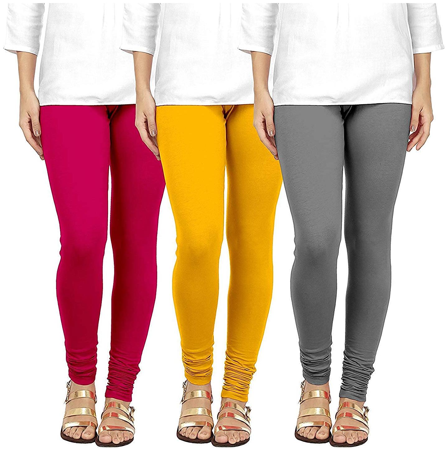 

IGNOTO Women Full Length Solid Leggings