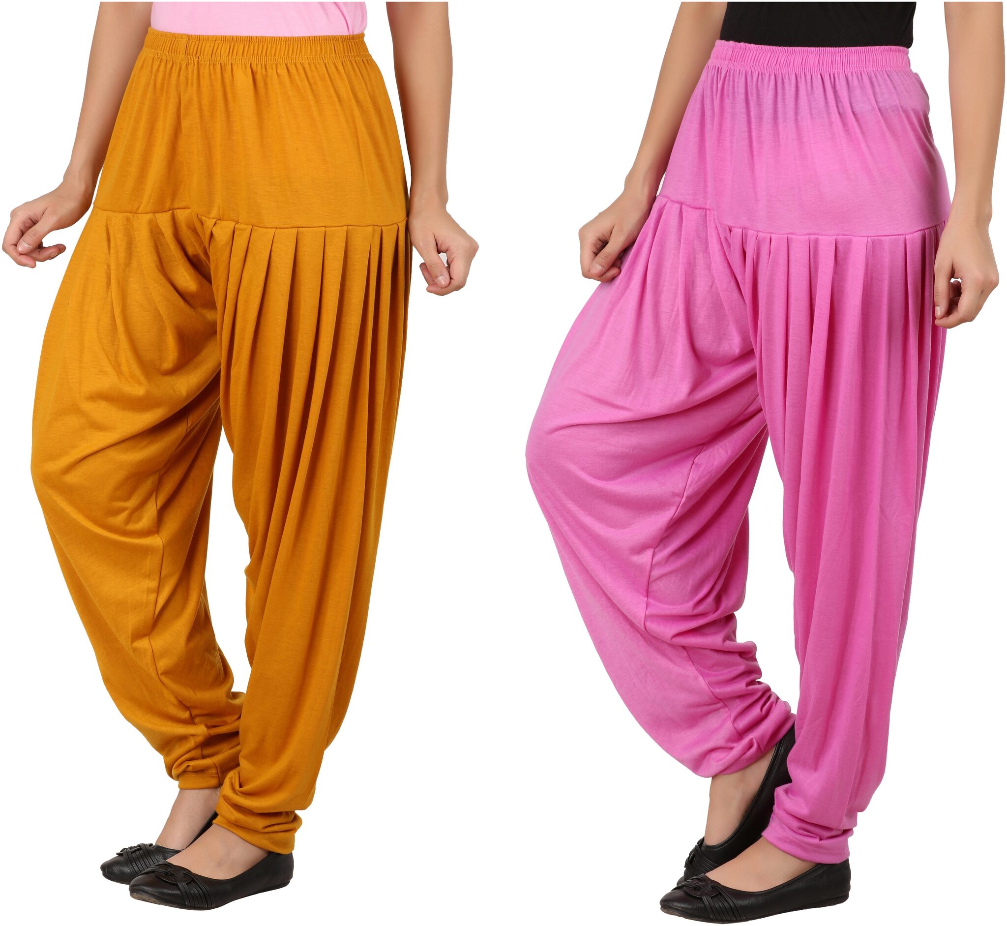 

INDIAN FLOWER Blended Patiala - Mustard Pink