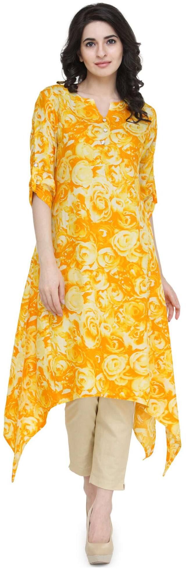 Indibelle Kurta with Ankle Length Trousers