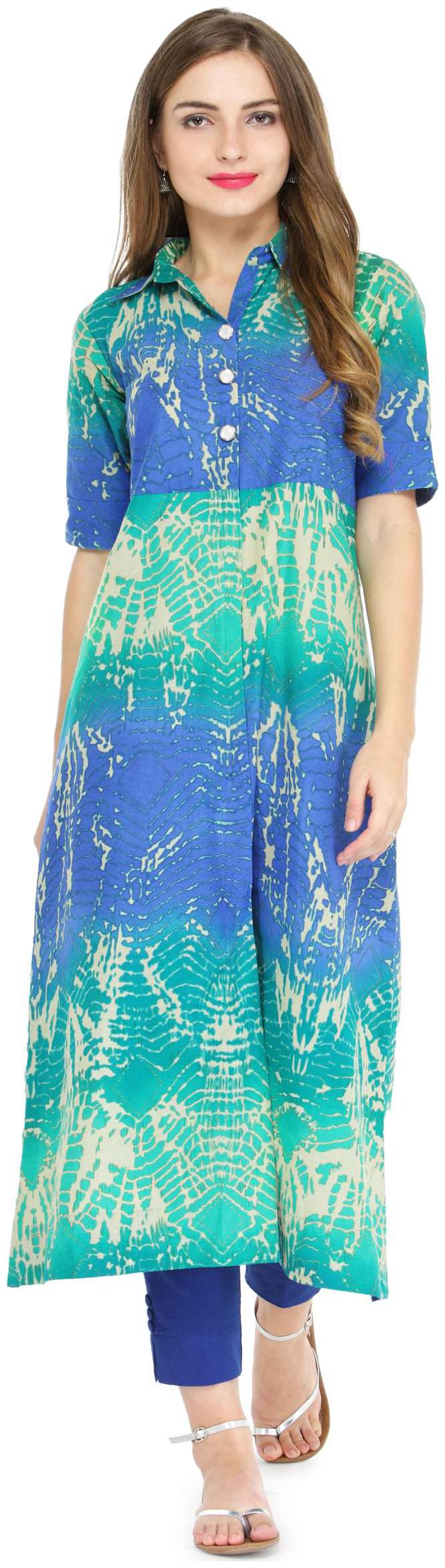 

Indibelle Kurta with Ankle Length Trousers
