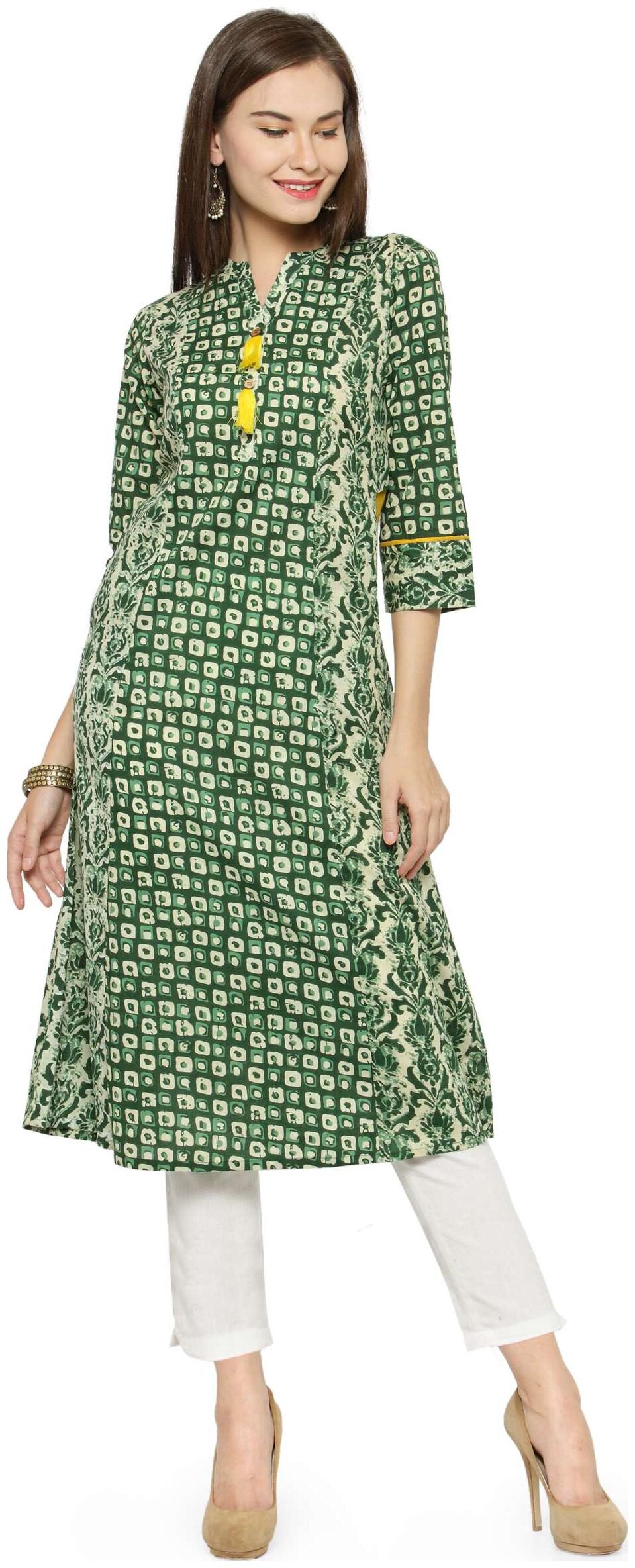 

Indibelle Kurta with Ankle Length Trousers