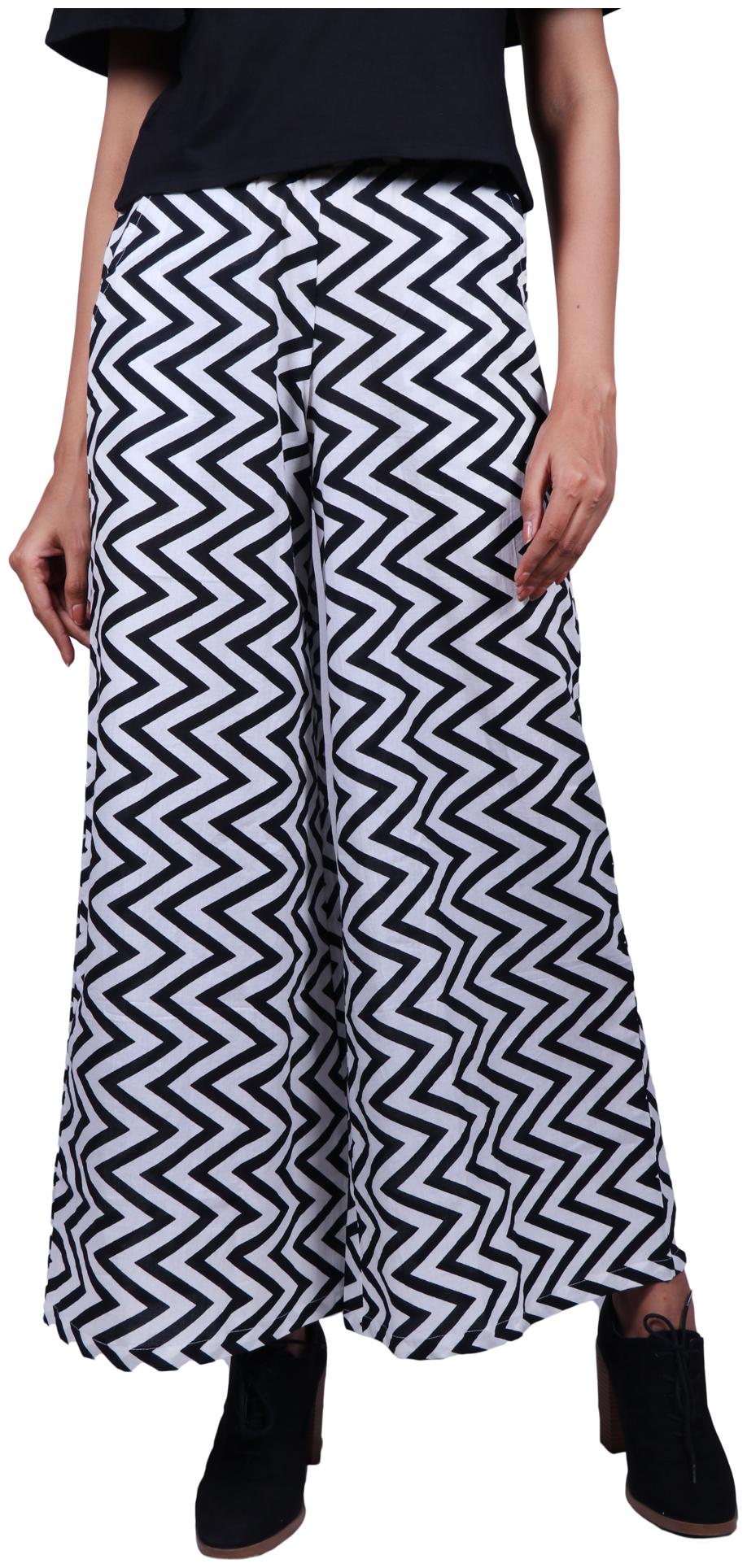 

indirage Multi Printed Flared Palazzo