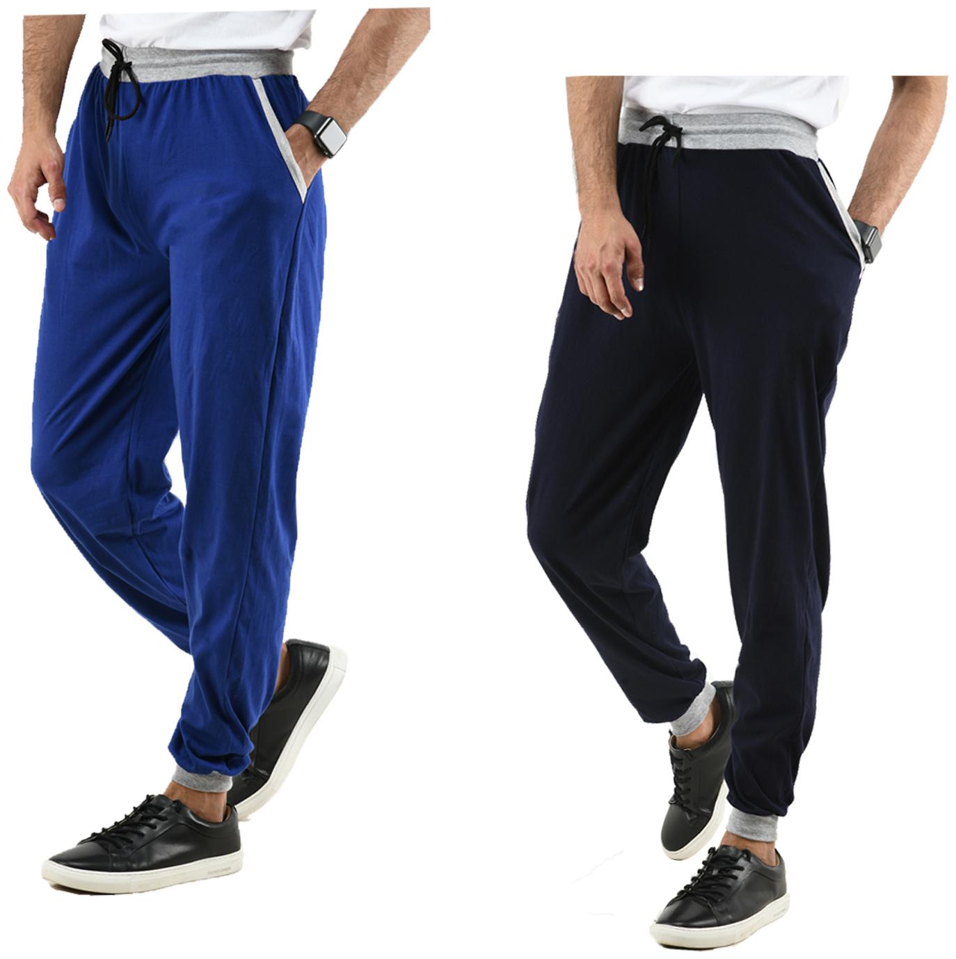 

Indiweaves Men Blue Solid Regular fit Joggers