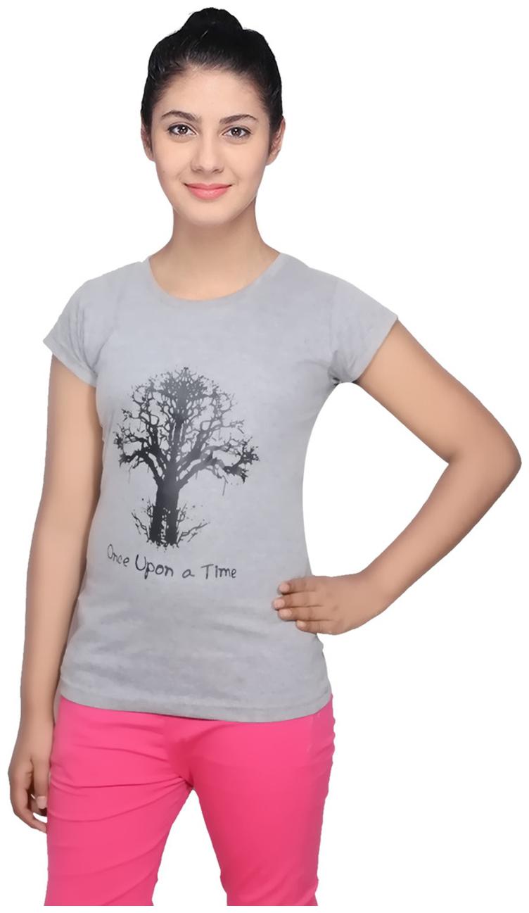 

IndiWeaves Cotton T-Shirts for Womens( Pack of 1)