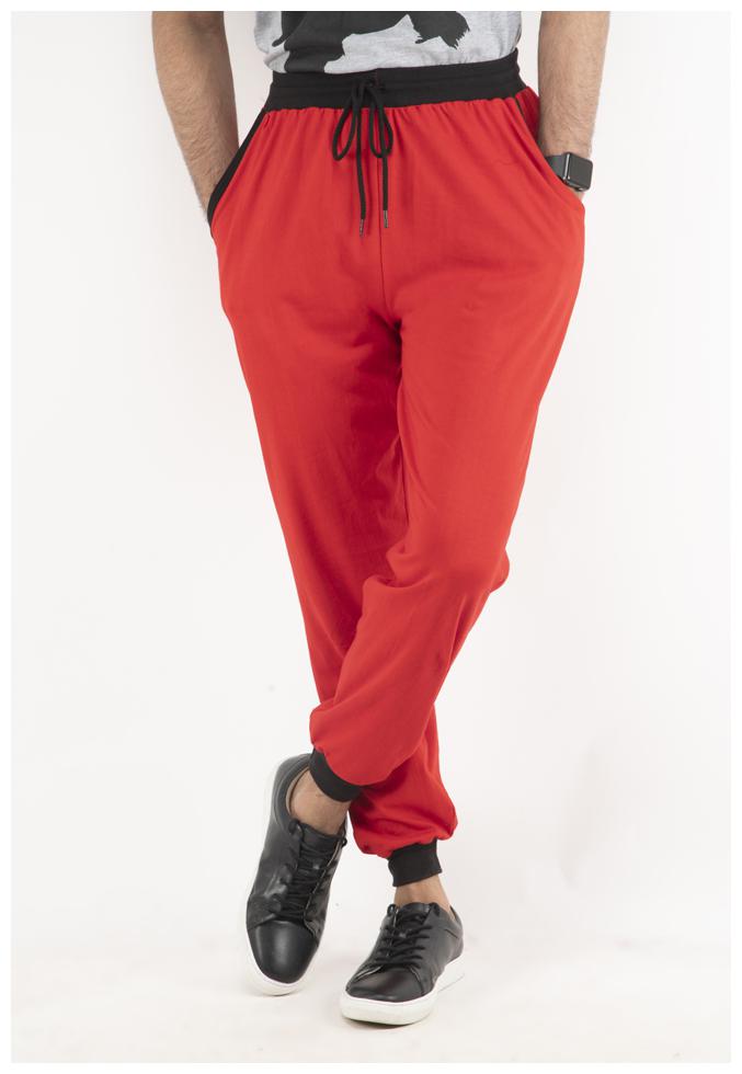 

Indiweaves Men Red Solid Regular fit Joggers